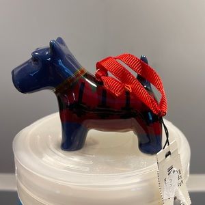 Talbots Scotty Dog Ornament- NWT